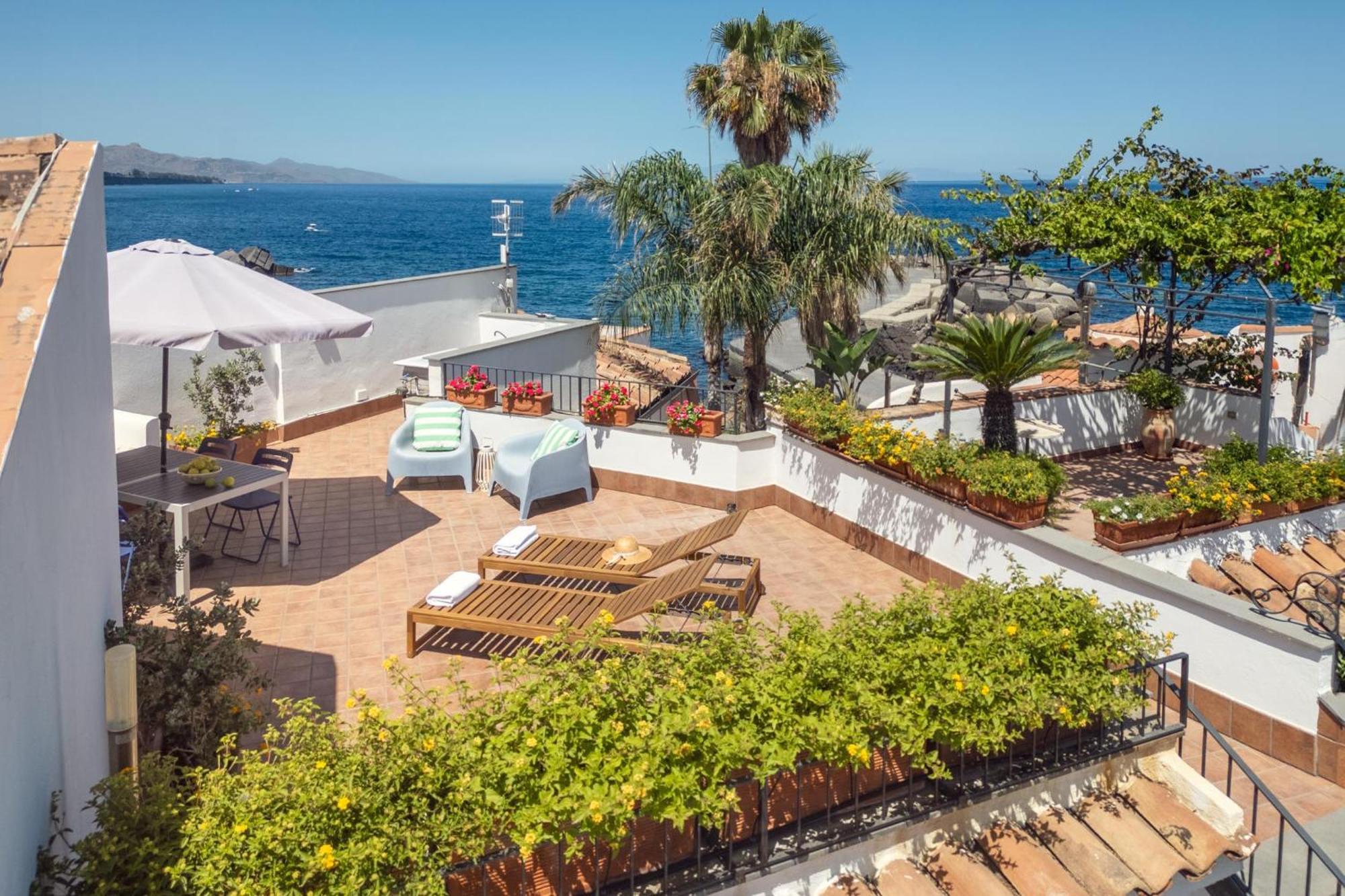 Blue54 - Pozzillo Sul Mare Fra L'Etna E Taormina Villa Eksteriør bilde
