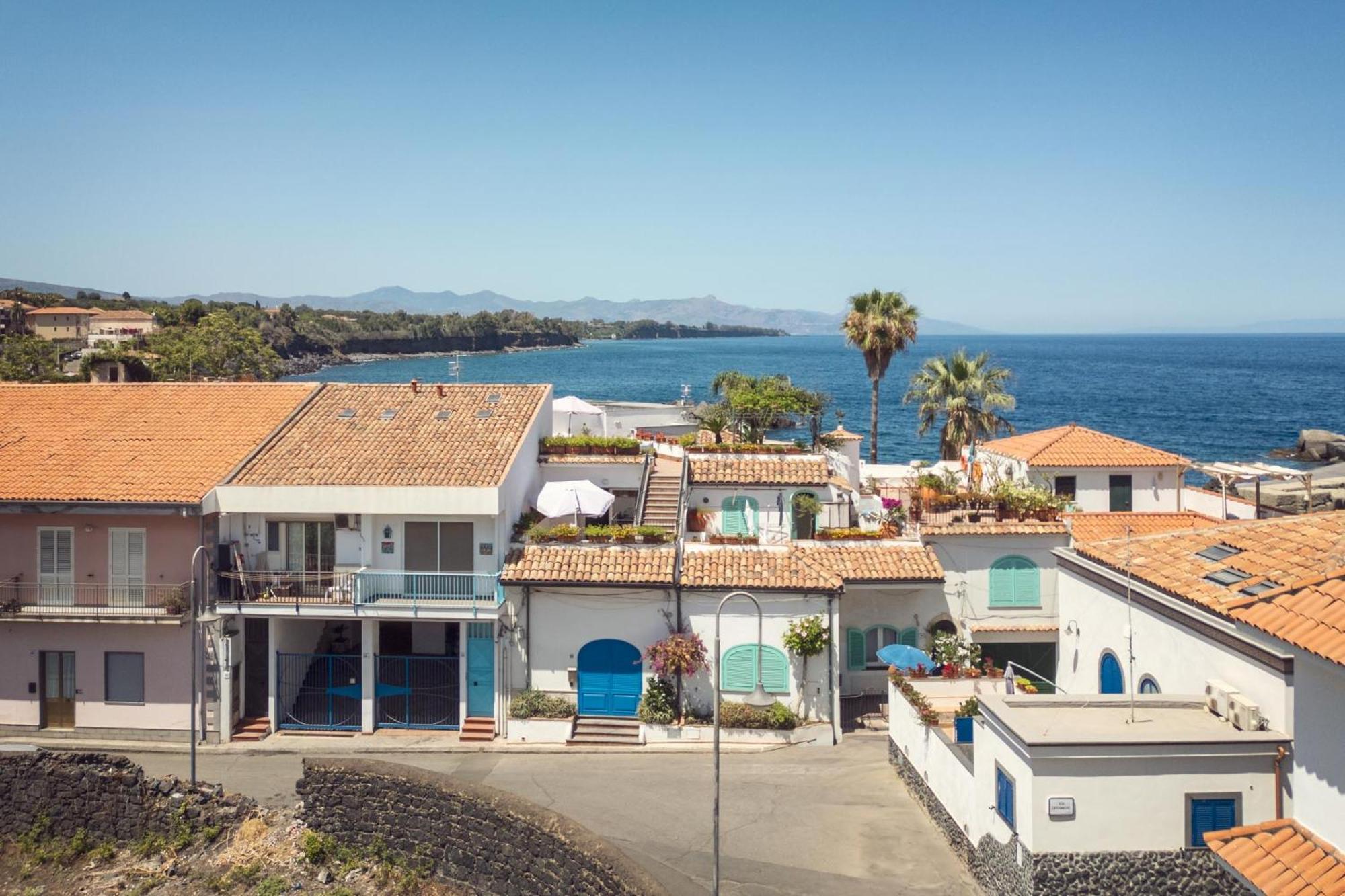 Blue54 - Pozzillo Sul Mare Fra L'Etna E Taormina Villa Eksteriør bilde